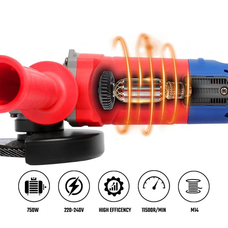 750W 125MM ANGLE GRINDER
